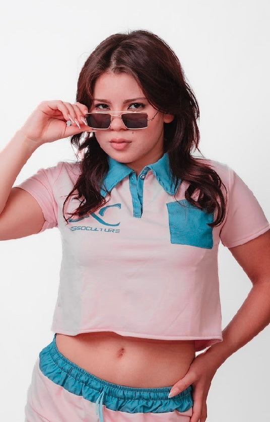 Polo Crop Short Set.