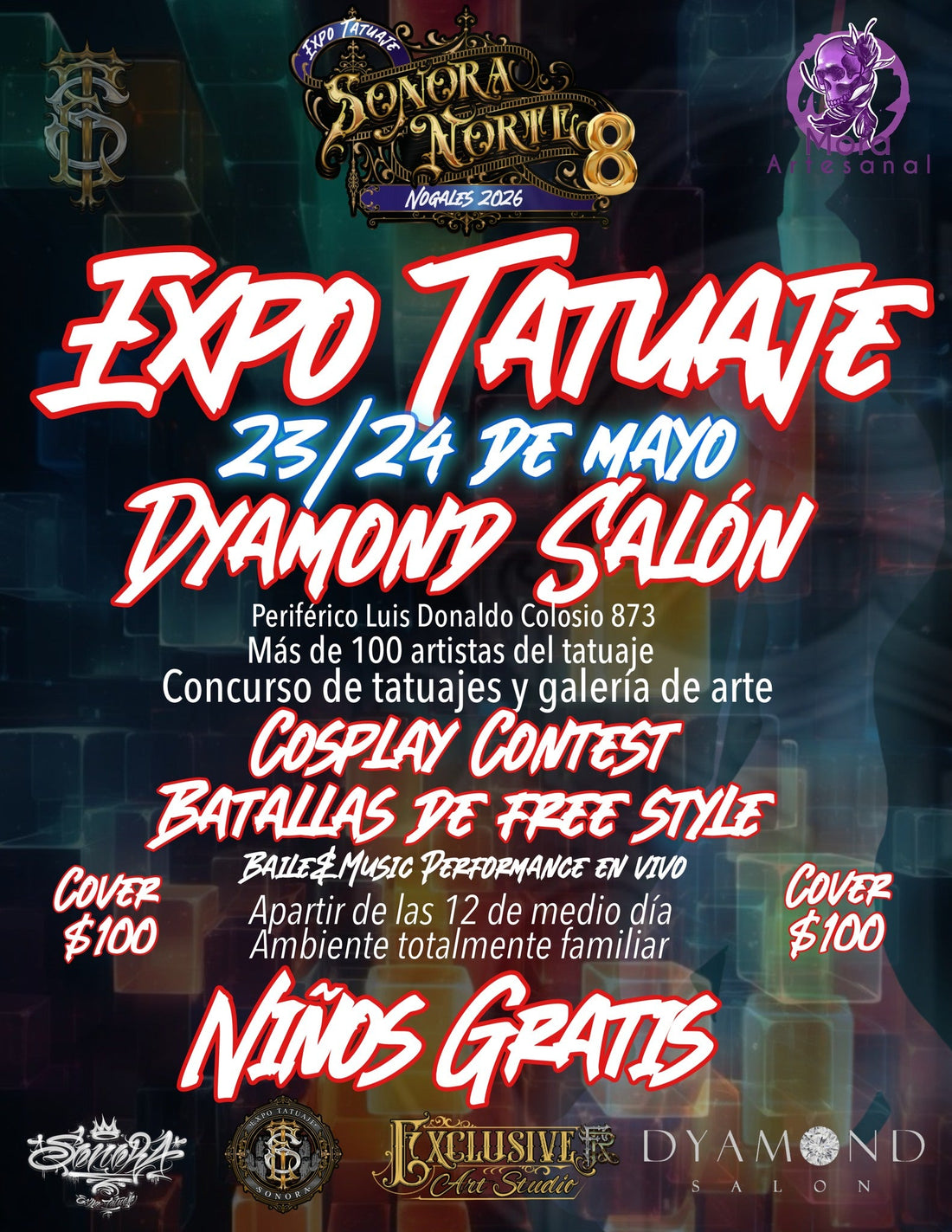 Expo Tatuaje Sonora Norte Nogales Sonora.