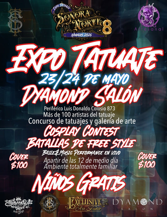 Expo Tatuaje Sonora Norte Nogales Sonora.